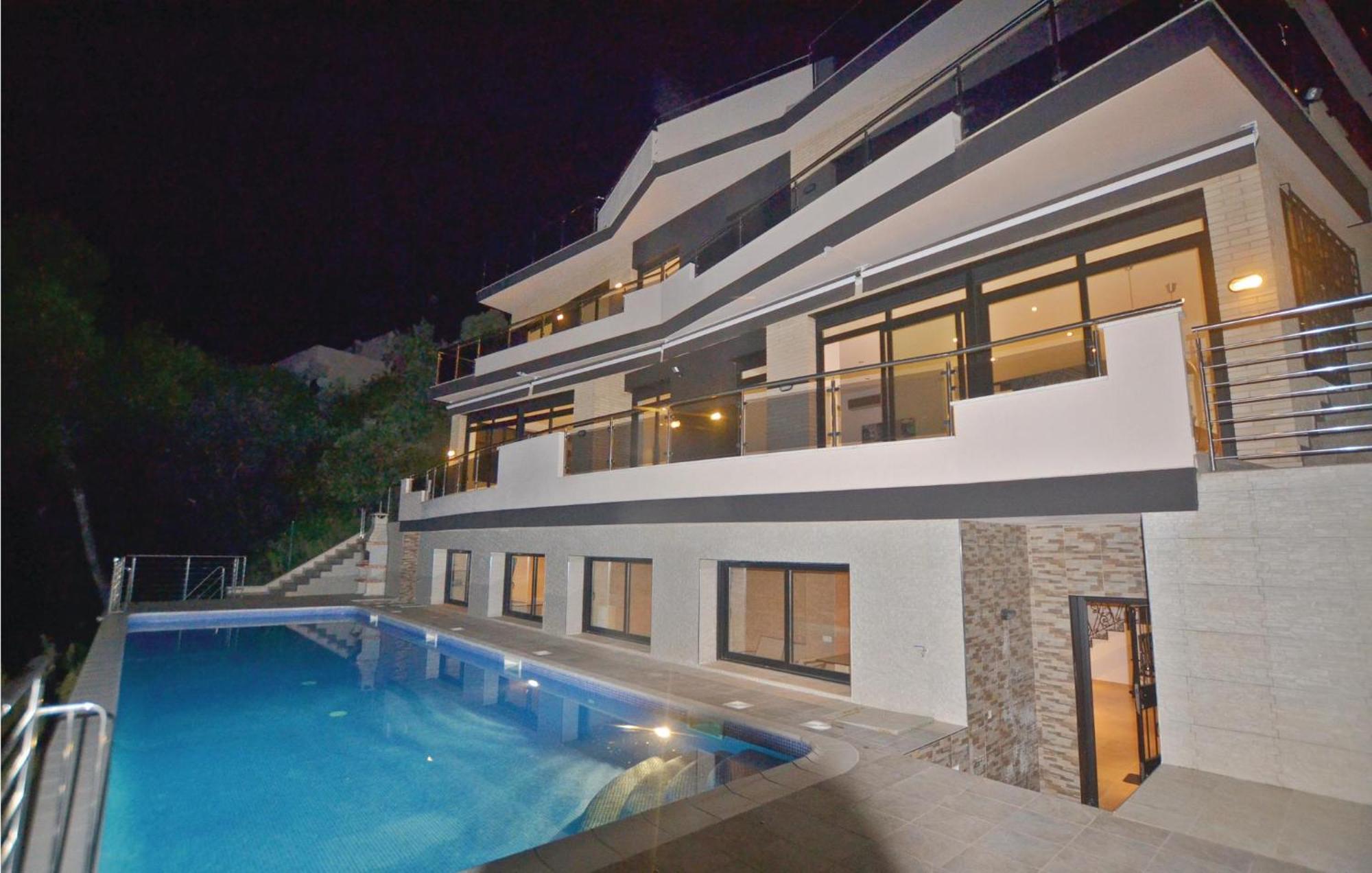 Nice Home In Santa Susanna With House Sea View Exterior photo